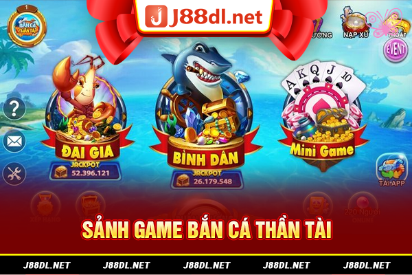 Sảnh game bắn cá thần tài